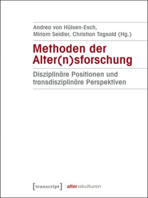 cover image of Methoden der Alter(n)sforschung